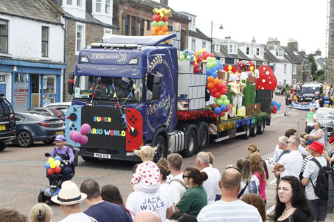 Kirkcudbright Parade August 2025 
